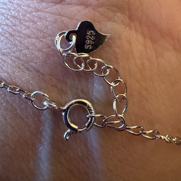 Solid Sterling Silver One Carat Moissanite Bracelet New in Package - Picture 3 of 6